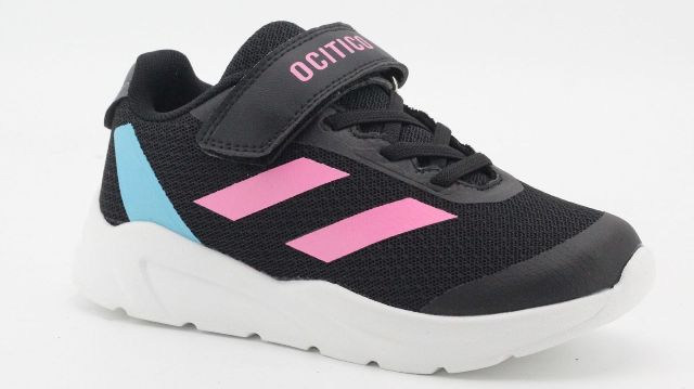 Полуботинки школьные K01-250805/BLACK PINK